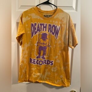 Death Row Records Tie Dye T-shirt